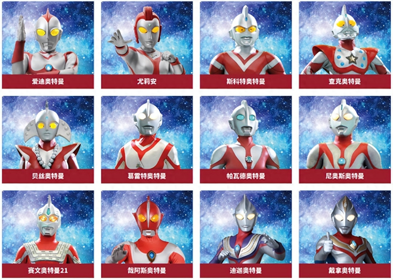 图片[3]-奥特曼名字大全和图片，68个奥特曼全部名字-互知网