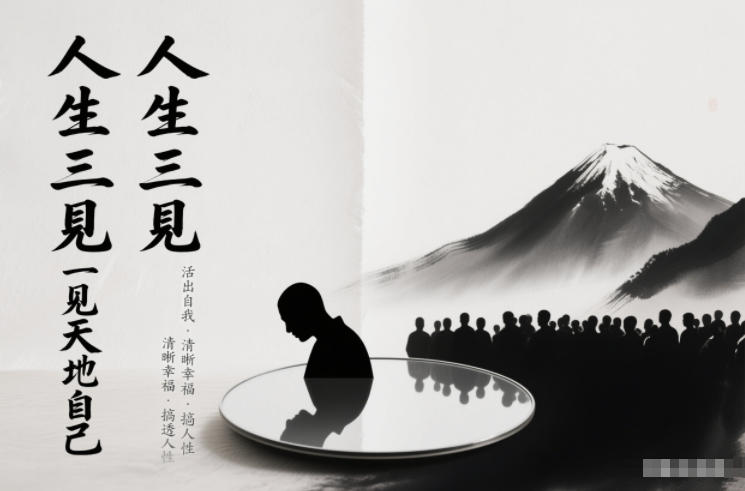 人生三见一见天地见众生见自己，活出自我拥有清晰幸福人生，搞透人性-互知网