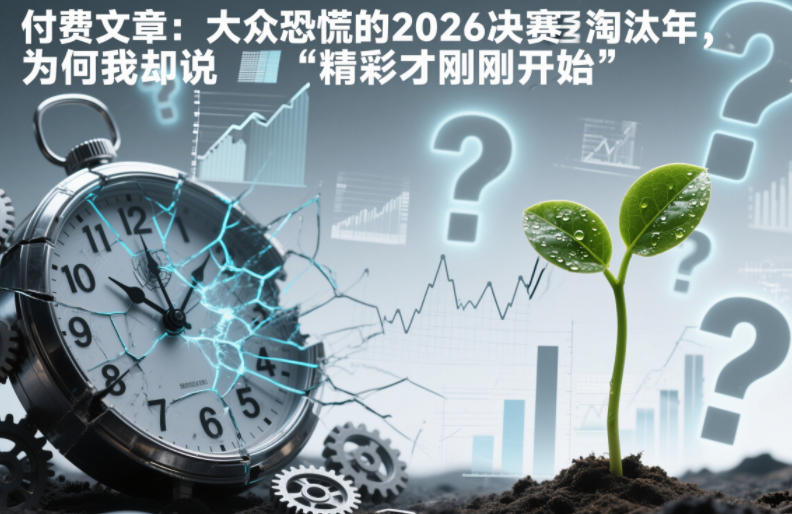 付费文章：大众恐慌的2026决赛淘汰年，为何我却说“精彩才刚刚开始”？-互知网