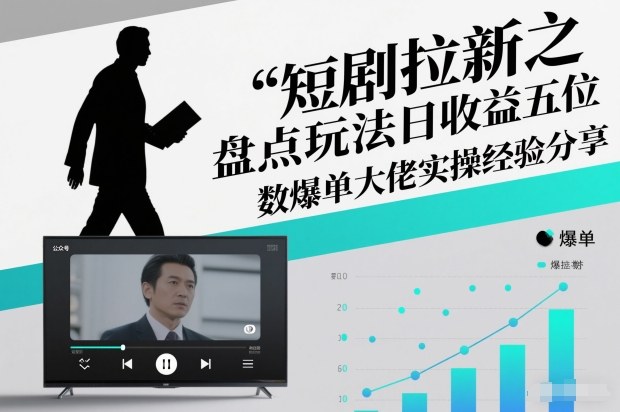 短剧拉新之盘点玩法日收益五位数爆单大佬实操经验分享-互知网