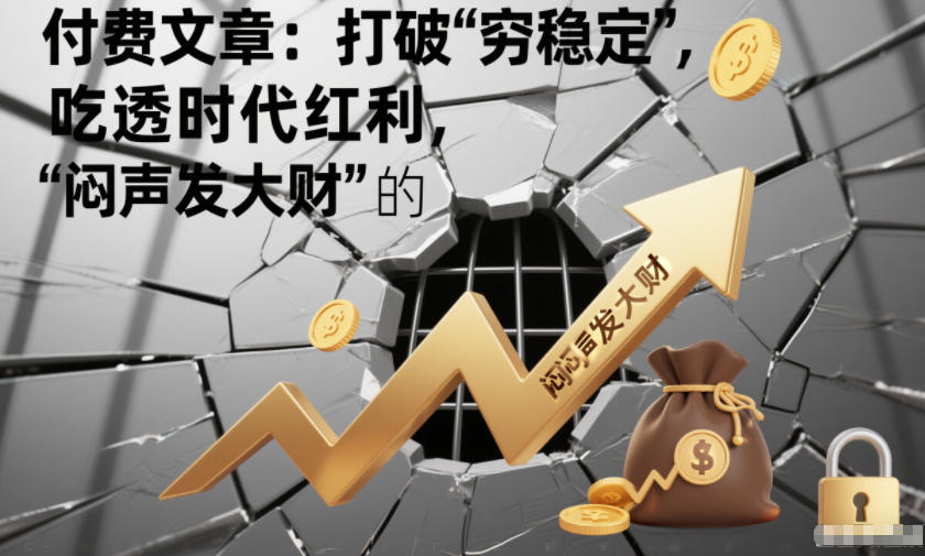 付费文章：打破“穷稳定”，吃透时代红利，“闷声发大财”的终极真谛-互知网