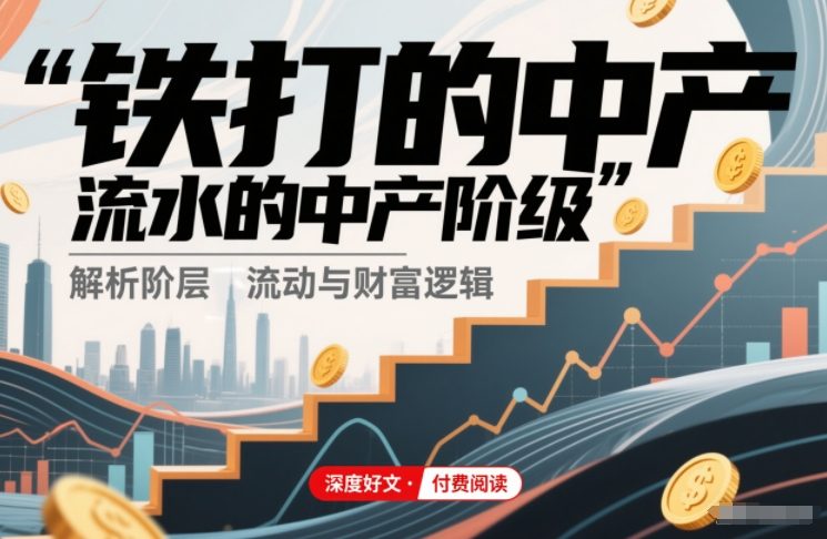 付费文章：铁打的中产，流水的中产阶级-互知网