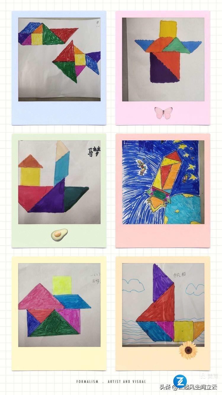 七巧板拼图图案大全（七巧板拼图100种拼法）